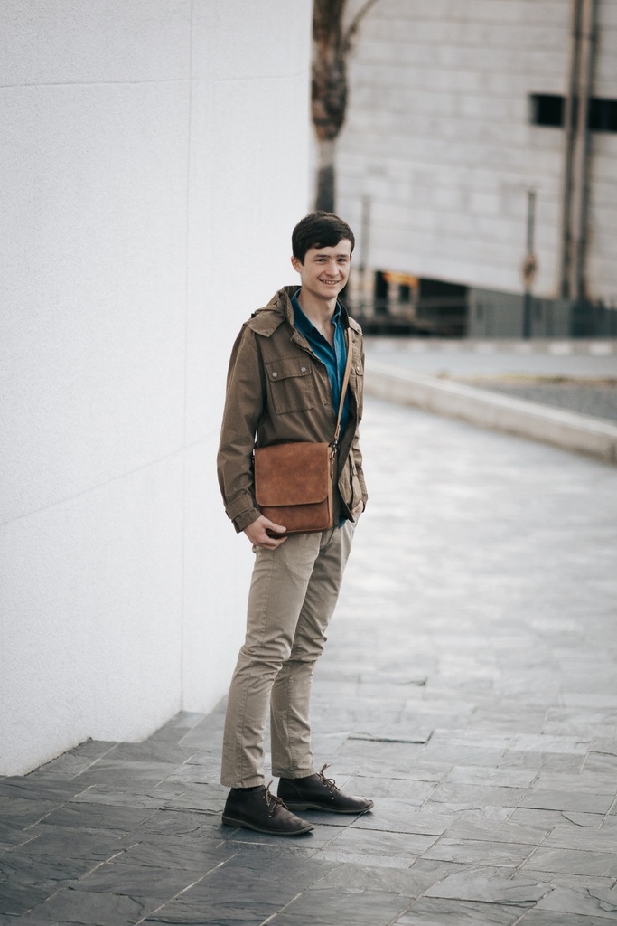 Vertical Cross Body