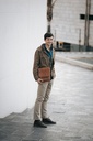 Vertical Cross Body