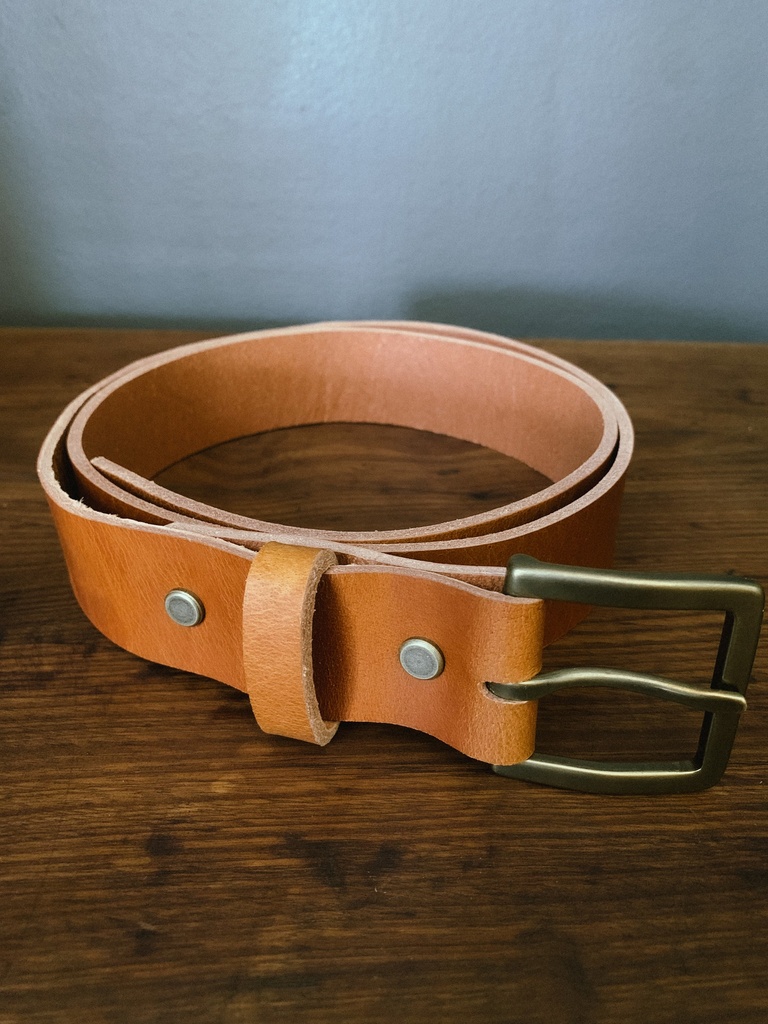 Unisex Leather Belt